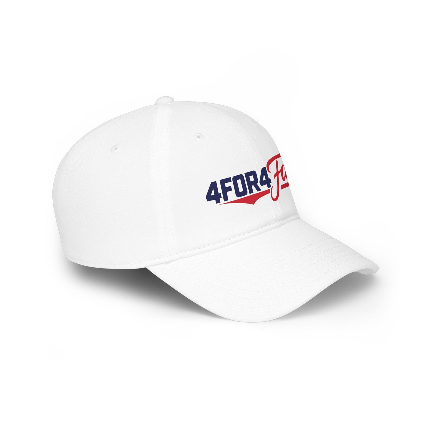 4FOR4 Fans Baseball Cap — Low Profile Adjustable Team Hat