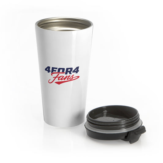 Travel Mug — "4FDR4 Fans" Stainless Steel Insulated Tumbler